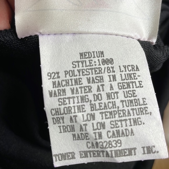 Vintage Original Black medium Infinite Dress with instructional VHS video - Picture 6 of 6